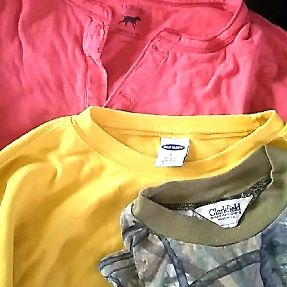 Vintage TEE SHIRTS  HENLEY, CREW UNISEX Old Navy VNPLC